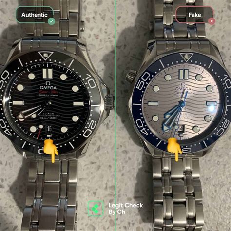 fake omega seamaster|how to authenticate omega watch.